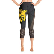 Route 66 Yoga Capri Leggings